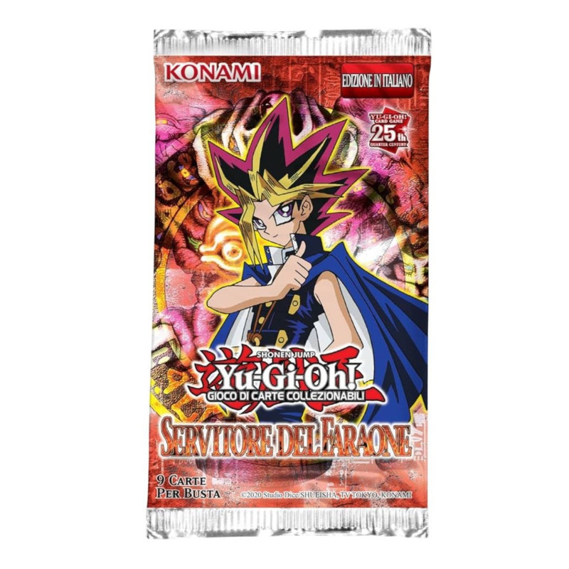 Yu-Gi-Oh! Servitore del Faraone 25th Edition (Busta 9 Carte) ITA